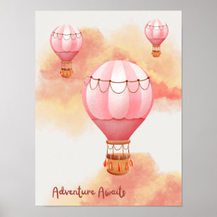 Zonsondergang Avontuur Wacht Poster
