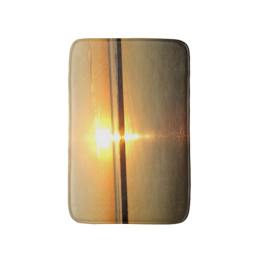 Zonsondergang Badmat (Voorkant Verticaal)