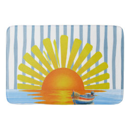 Zonsondergang Badmat