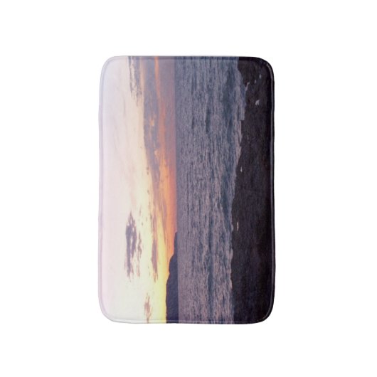 Zonsondergang badmat (Voorkant Verticaal)