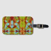 zonsondergang bagagelabel (Voorkant (horizontaal))