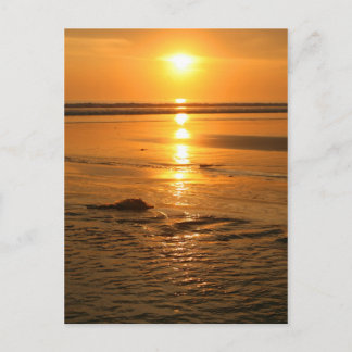 Zonsondergang Bali Briefkaart