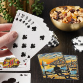 Zonsondergang bekijken 1 pokerkaarten (Insitu)