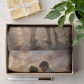 Zonsondergang Beloften door de Zee Decoupage Tissuepapier (Geschenk)