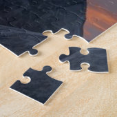 Zonsondergang Bergmeer Legpuzzel (Zijkant)