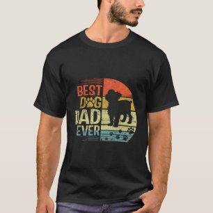zonsondergang beste Yorkshire terrier hond papa o T-shirt