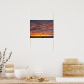 Zonsondergang bij Cape May Point Poster (Keuken)
