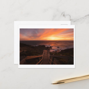 Zonsondergang bij Cape Schanck Briefkaart