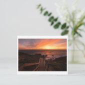 Zonsondergang bij Cape Schanck Briefkaart (Staand voorkant)