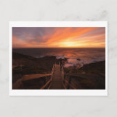 Zonsondergang bij Cape Schanck Briefkaart (Voorkant)