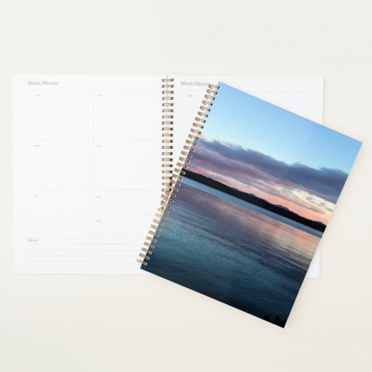 Zonsondergang bij Crescent Lake, OR Planner (Display)