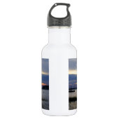 Zonsondergang bij Folly Harbour Waterfles (Voorkant)