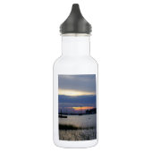 Zonsondergang bij Folly Harbour Waterfles Waterfles (Links)