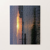 Zonsondergang bij Folly River Legpuzzel (Verticaal)