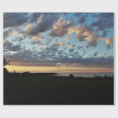 Zonsondergang bij het Provinciale Park van het Cadeaupapier (Vlak)