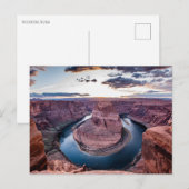 Zonsondergang bij Horsehoe Bend Briefkaart (Voorkant / Achterkant)