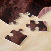 Zonsondergang bij Horsehoe Bend Legpuzzel (Zijkant)