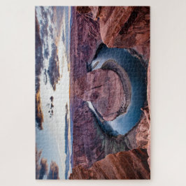 Zonsondergang bij Horsehoe Bend Legpuzzel