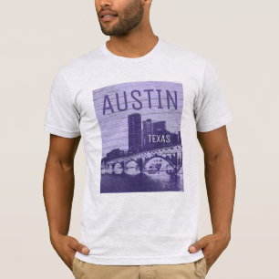 Zonsondergang bij Lady Bird Lake Austin T-shirt