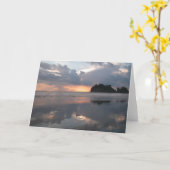 Zonsondergang bij LaPush Kaart (Gele Bloem)
