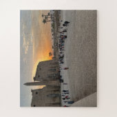 Zonsondergang bij Luxor Legpuzzel (Verticaal)