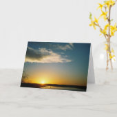 Zonsondergang bij Meer Travis - de Kaarten van de (Gele Bloem)