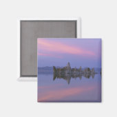 Zonsondergang bij Mono Lake, CA. Magneet (Voorkant / Achterkant)
