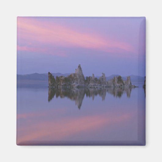Zonsondergang bij Mono Lake, CA. Magneet (Voorkant)