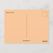 Zonsondergang bij Niue Briefkaart (Achterkant)