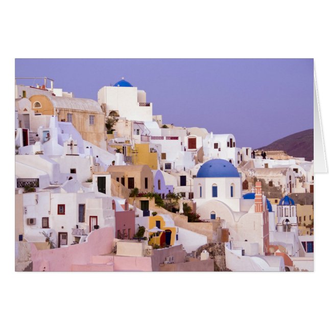 Zonsondergang bij Oil, Santorini 2 (Voorkant Horizontaal)