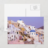 Zonsondergang bij Oil, Santorini 2 Briefkaart (Voorkant / Achterkant)