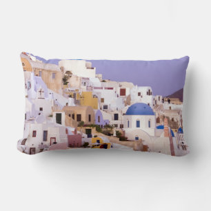 Zonsondergang bij Oil, Santorini 2 Kussen