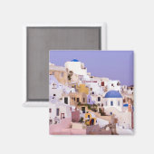 Zonsondergang bij Oil, Santorini 2 Magneet (Voorkant / Achterkant)
