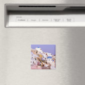Zonsondergang bij Oil, Santorini 2 Magneet (Insitu (Vaatwasser))