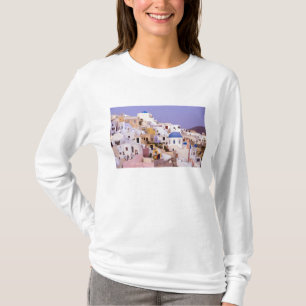 Zonsondergang bij Oil, Santorini 2 T-shirt
