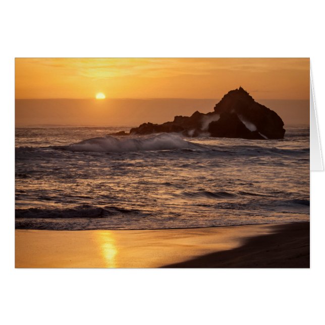 Zonsondergang bij Pfeiffer Beach (Voorkant Horizontaal)