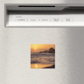 Zonsondergang bij Pfeiffer Beach Magneet (Insitu (Vaatwasser))
