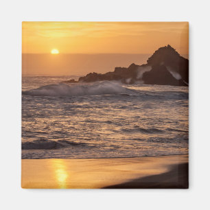 Zonsondergang bij Pfeiffer Beach Magneet