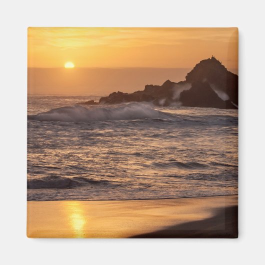 Zonsondergang bij Pfeiffer Beach Magneet (Voorkant)