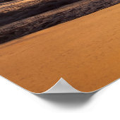 Zonsondergang bij Pfeiffer Beach Poster (Hoek)
