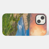 Zonsondergang bij Point Dume in Malibu iPhone Hoesje (Achterkant horizontaal)