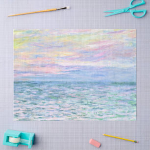Zonsondergang bij Pourville door Claude Monet, Tissuepapier