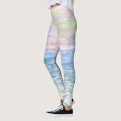 Zonsondergang bij Pourville door Monet Leggings (Links)
