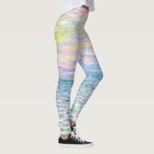 Zonsondergang bij Pourville door Monet Leggings (Rechts)