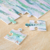 Zonsondergang bij Pourville door Monet Legpuzzel (Zijkant)