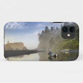 Zonsondergang bij Ruby Beach, Olympic National Par Case-Mate iPhone Case (Achterkant (horizontaal))
