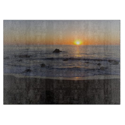 Zonsondergang bij San Simeon Snijplank (Voorkant)