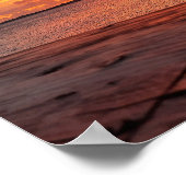 Zonsondergang bij Simpson Bay Poster (Hoek)