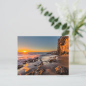 Zonsondergang bij Victoria Beach Briefkaart (Staand voorkant)