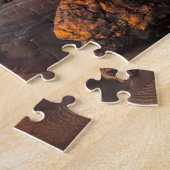 Zonsondergang bij Victoria Beach Legpuzzel (Zijkant)